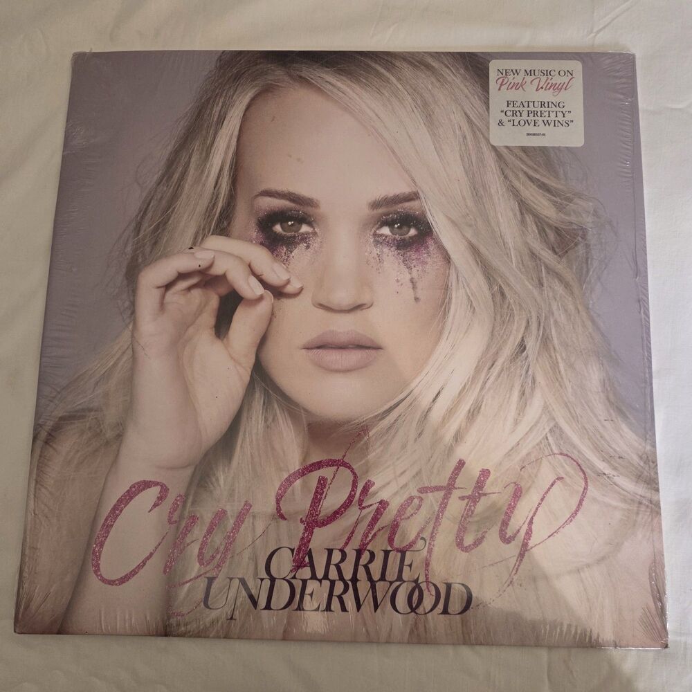 Carrie Underwood - Cry Pretty [New Vinyl LP] Pink Colored Vinyl - Sealed